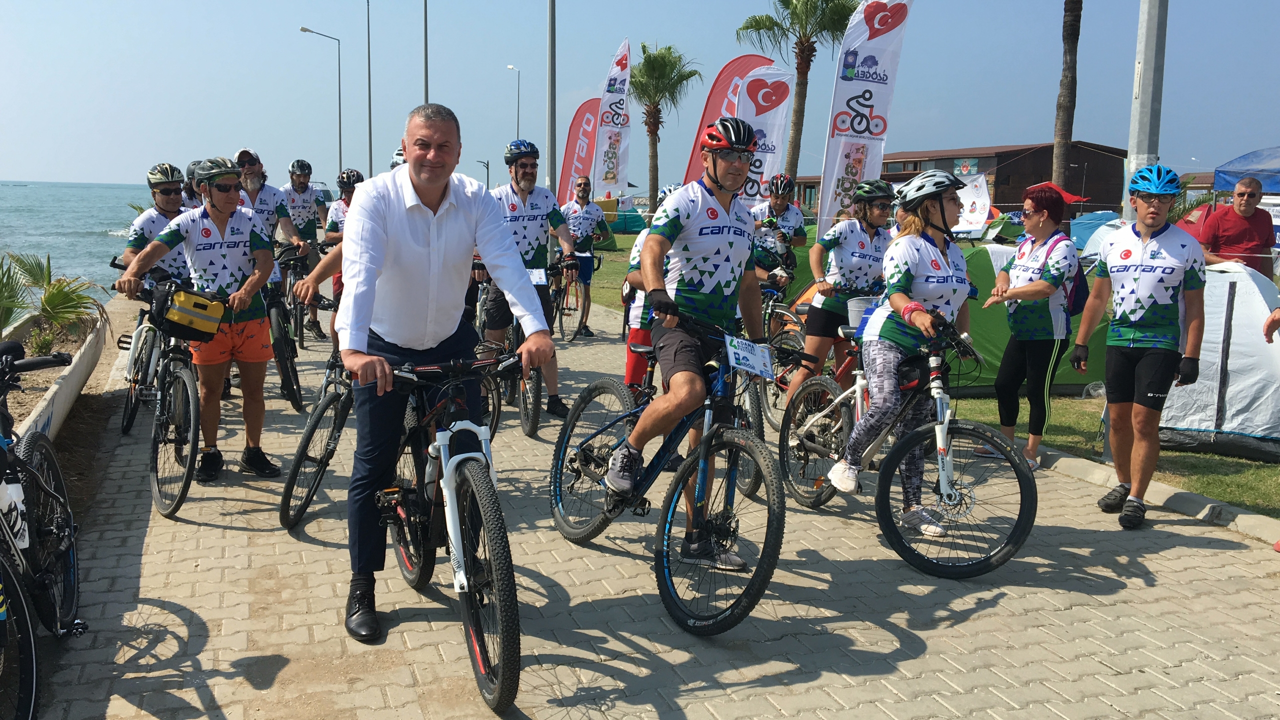 4. Adana Bisiklet Festivali Karataş’ta Renkli Görüntüler ile gerçekleştirildi. 